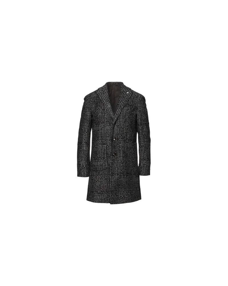 Luigi Bianchi Mantova JACKEN & MÄNTEL - Mäntelauf YOOX.COM Schwarz