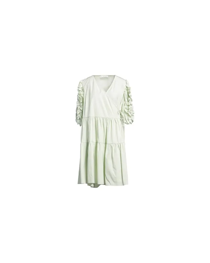 Cecilie Bahnsen KLEIDER - Mini-Kleiderauf YOOX.COM Säuregrün