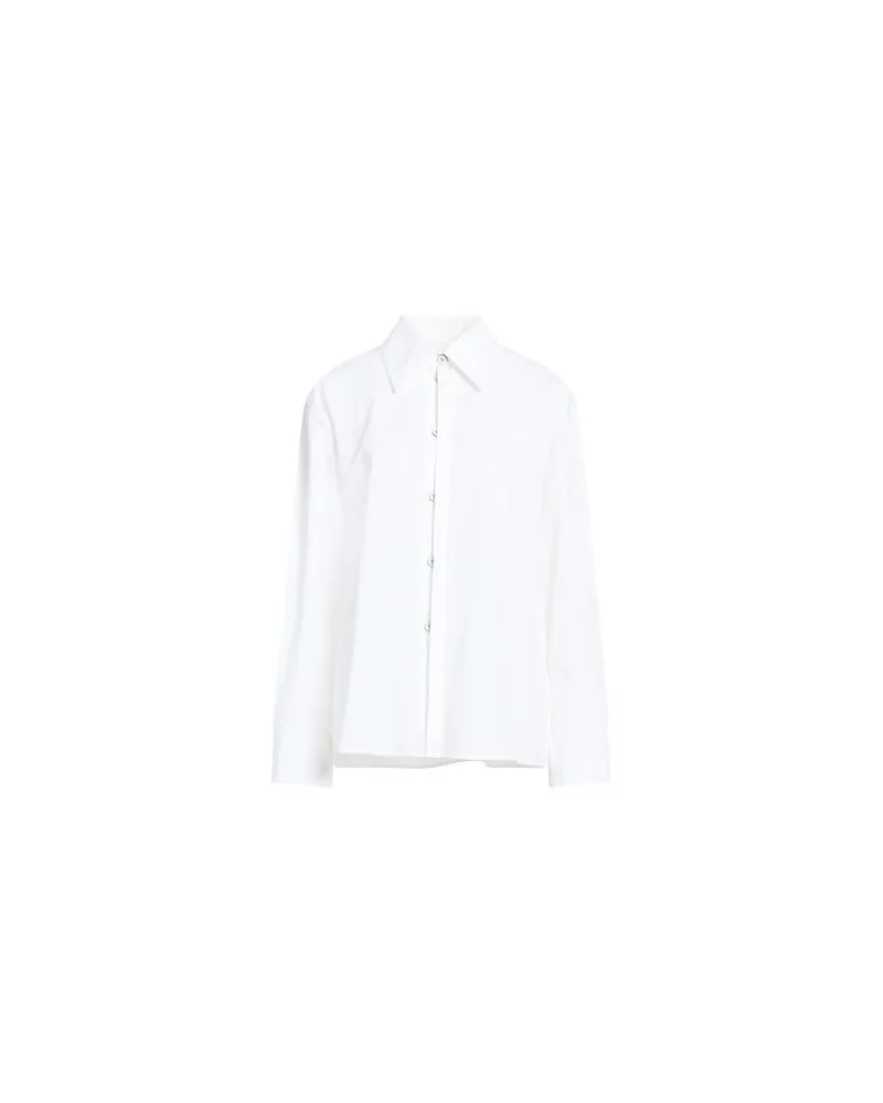 Jil Sander TOPS - Hemdenauf YOOX.COM Weiß
