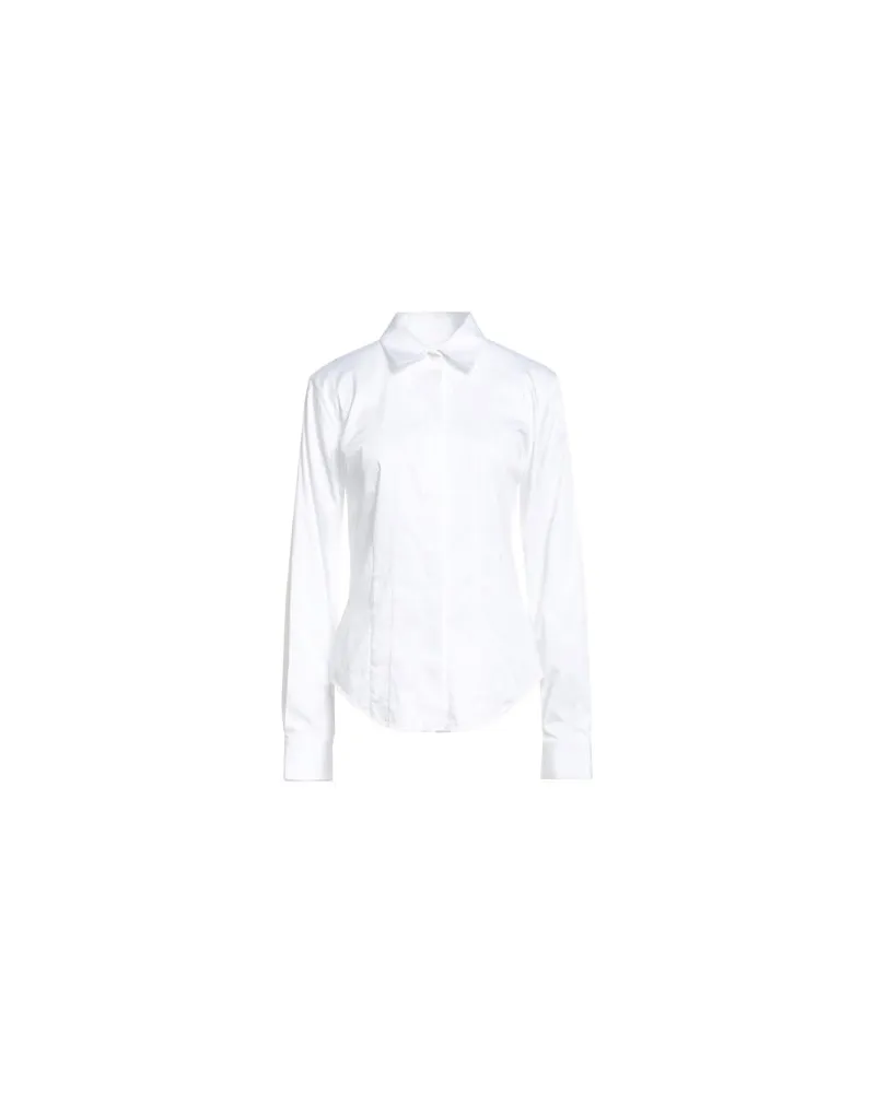 Helmut Lang TOPS - Hemdenauf YOOX.COM Weiß