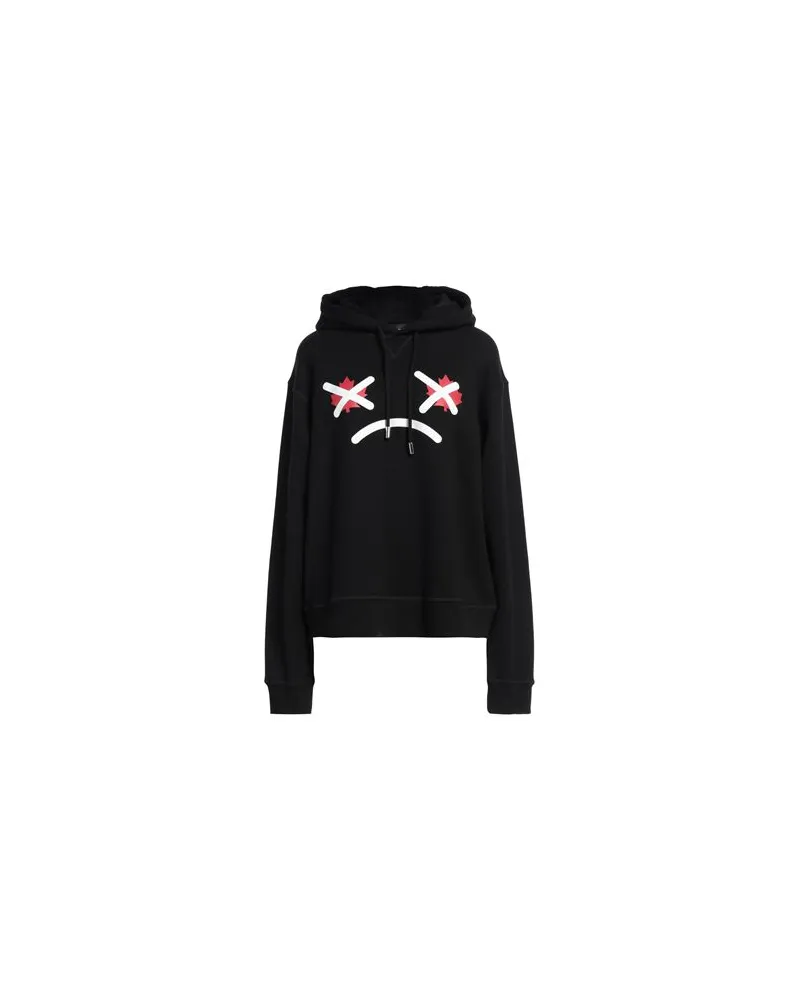 Dsquared2 TOPS - Sweatshirtsauf YOOX.COM Schwarz
