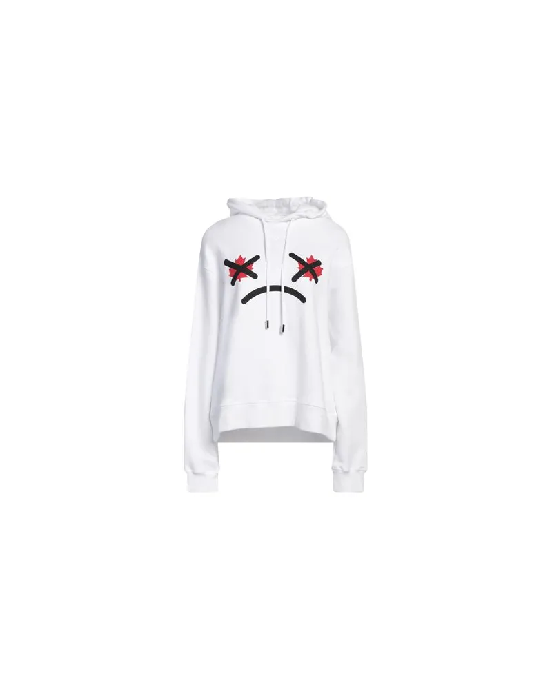 Dsquared2 TOPS - Sweatshirtsauf YOOX.COM Weiß