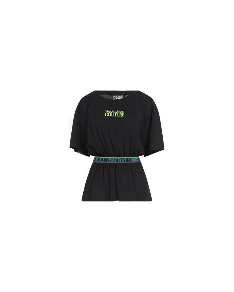 Versace Jeans TOPS - T-shirtsauf YOOX.COM Schwarz