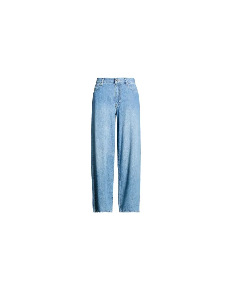 Pinko DENIM  - HOSEN & RÖCKE - Jeanshosenauf YOOX.COM Blau