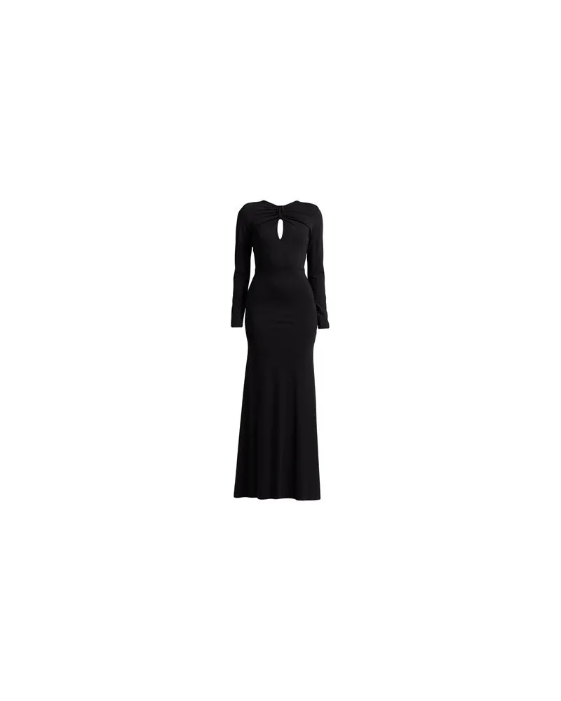 ACTUALEE KLEIDER - Maxi-Kleiderauf YOOX.COM Schwarz