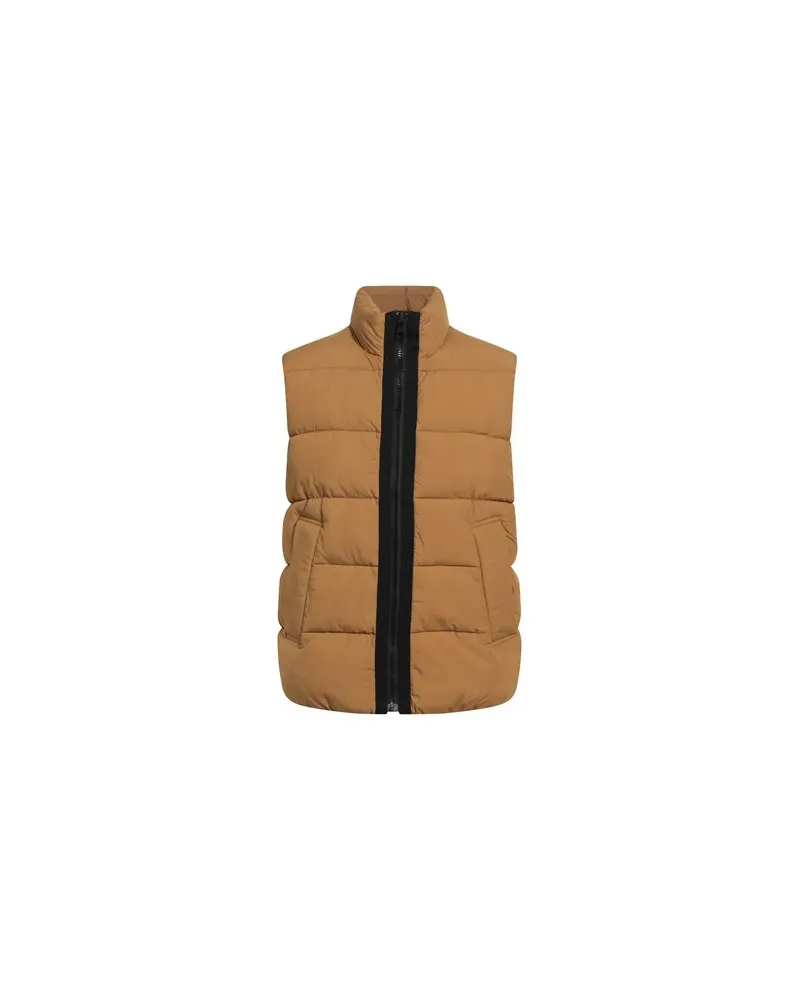 Calvin Klein JACKEN & MÄNTEL - Pufferjacken & Daunenjackenauf YOOX.COM Kamel