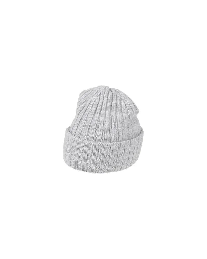 Luigi Borrelli ACCESSOIRES - Mützen & Hüteauf YOOX.COM Hellgrau