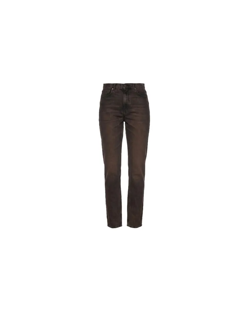 Haikure HOSEN & RÖCKE - Jeanshosenauf YOOX.COM Dunkelbraun
