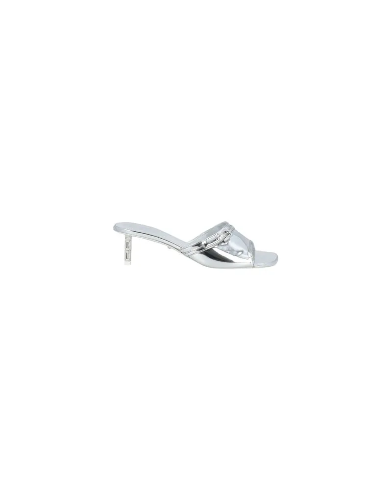 GCDS SCHUHE - Sandalenauf YOOX.COM Silber