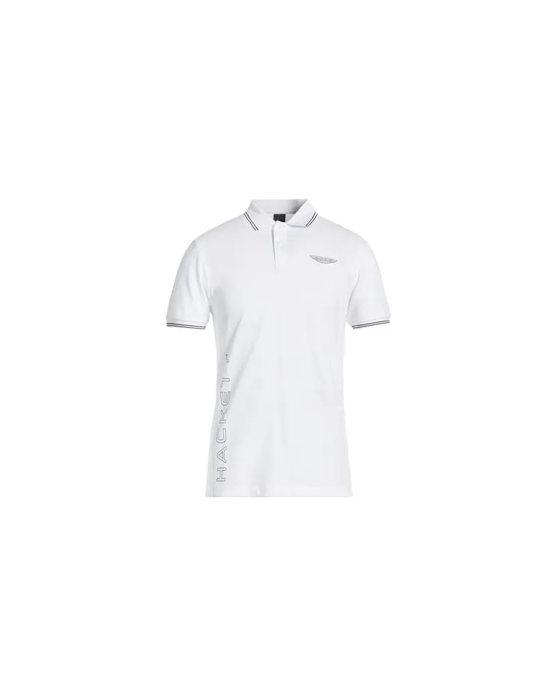 Hackett ASTON MARTIN  - TOPS - Poloshirtsauf YOOX.COM Weiß