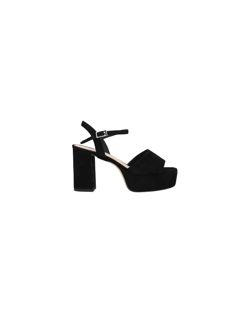 Luca Valentini SCHUHE - Sandalenauf YOOX.COM Schwarz