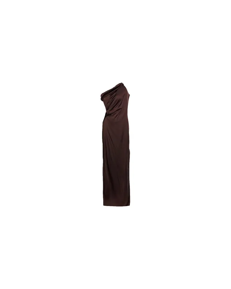 Rick Owens KLEIDER - Maxi-Kleiderauf YOOX.COM Schokobraun