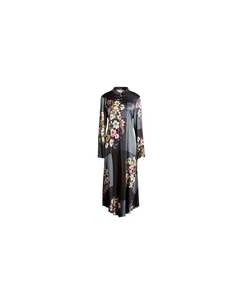 SHIRTAPORTER KLEIDER - Midi-Kleiderauf YOOX.COM Schwarz