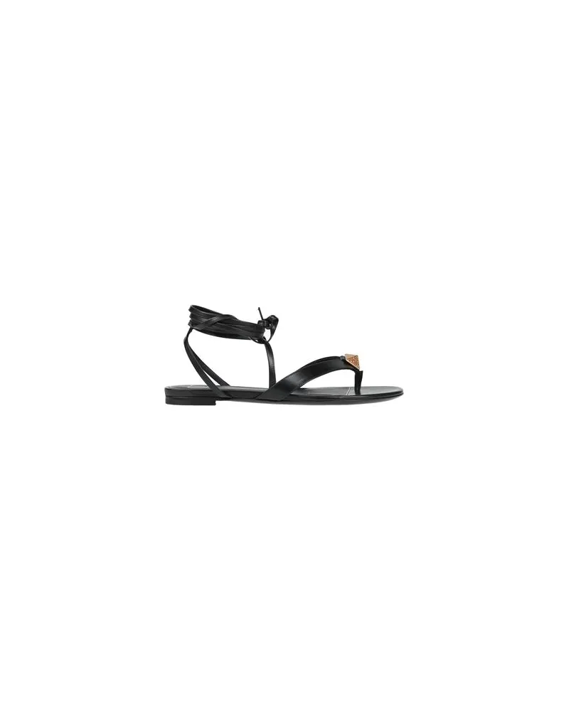 Valentino Garavani SCHUHE - Zehentrennerauf YOOX.COM Schwarz