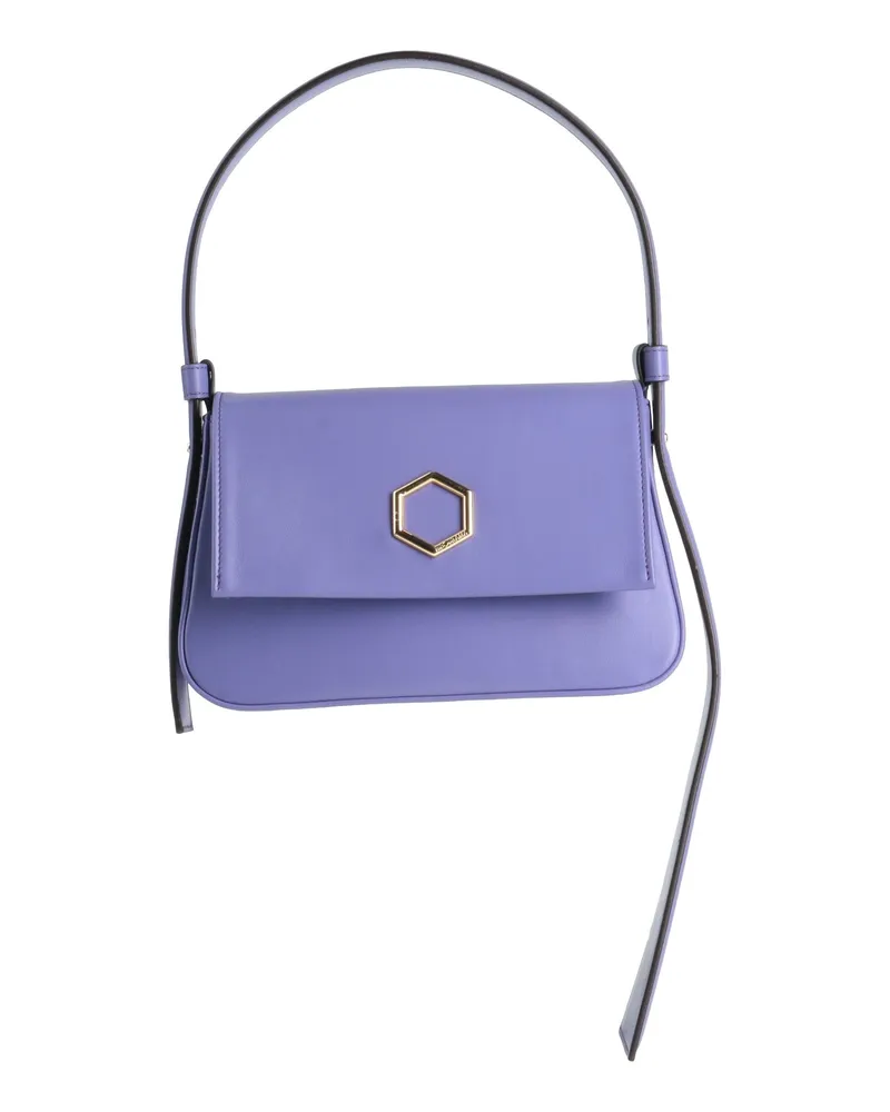 HIBOURAMA Handtaschen Violett