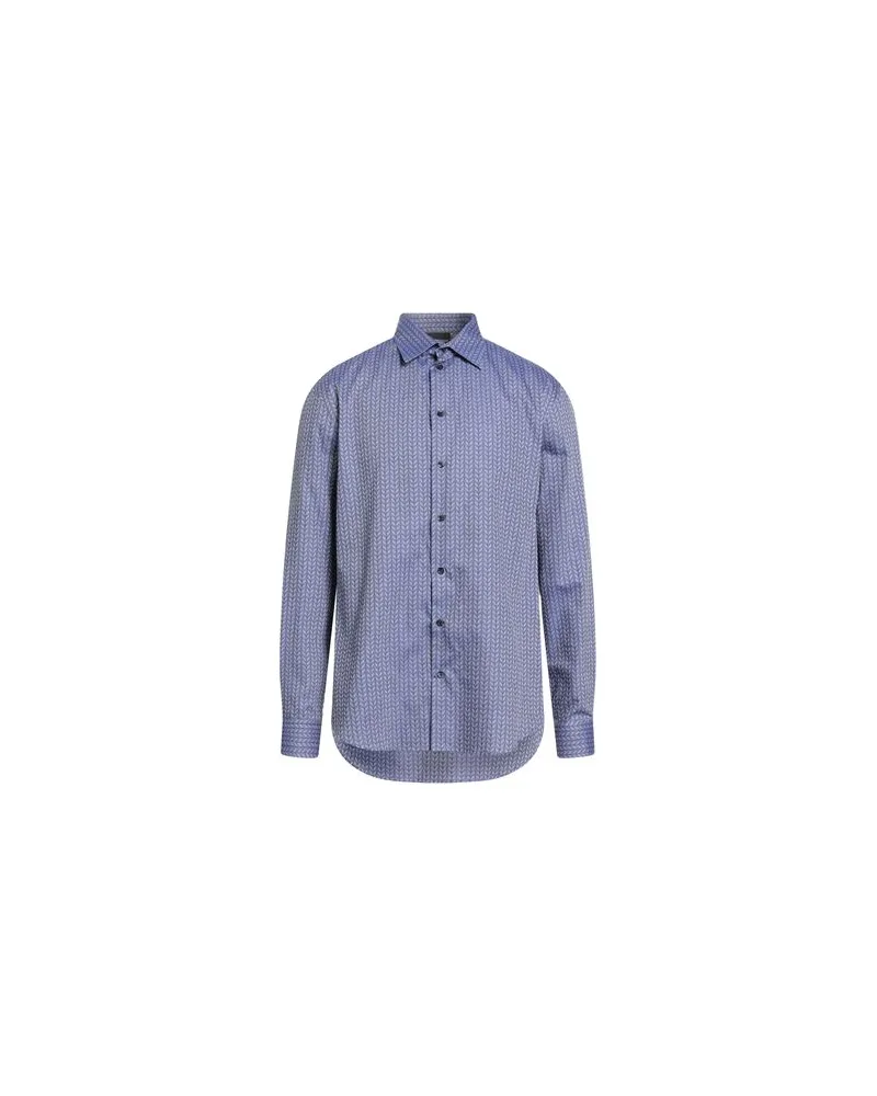 Emporio Armani TOPS - Hemdenauf YOOX.COM Blau