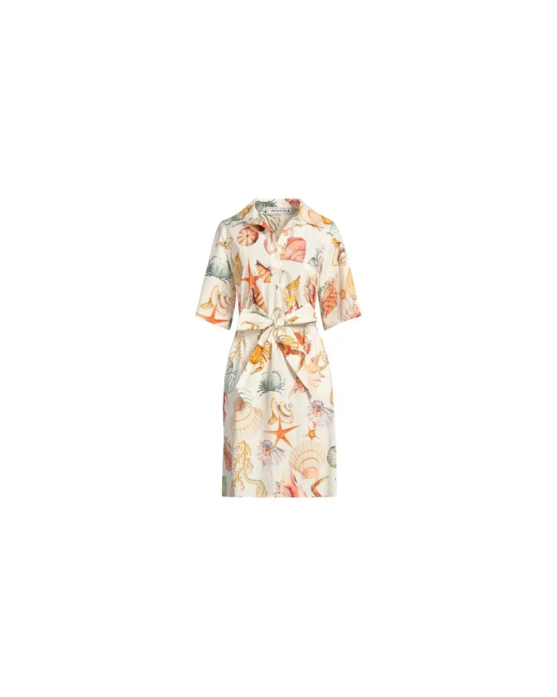 SHIRTAPORTER KLEIDER - Midi-Kleiderauf YOOX.COM Cremeweiß
