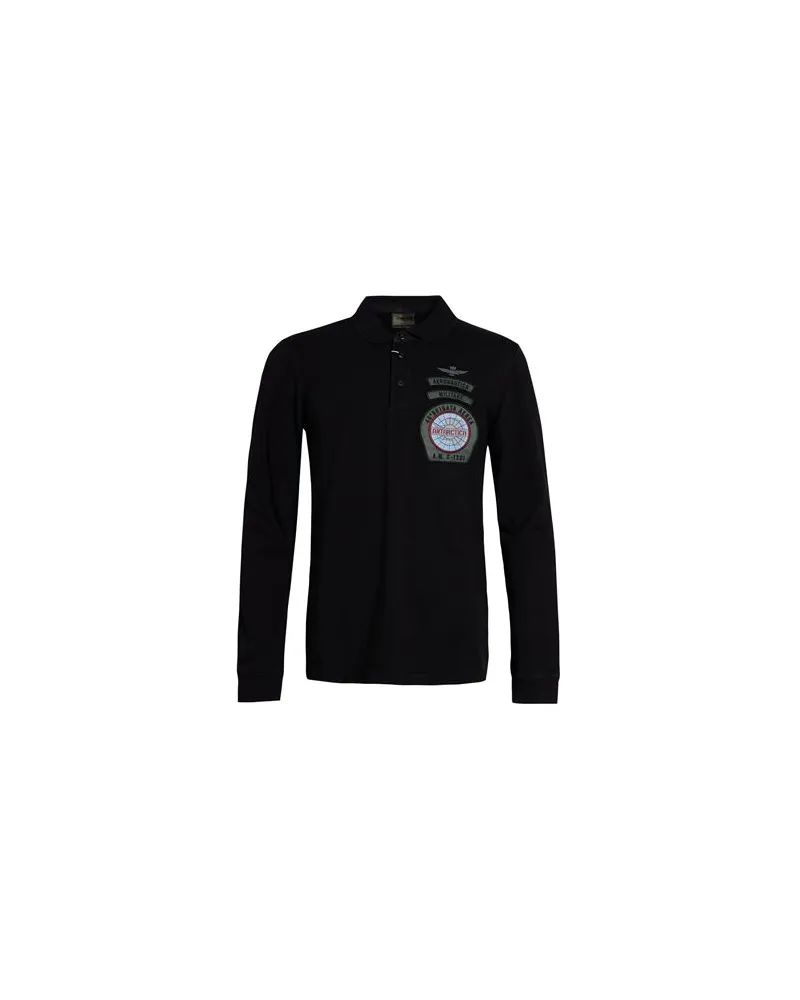 Aeronautica Militare TOPS - Poloshirtsauf YOOX.COM Schwarz