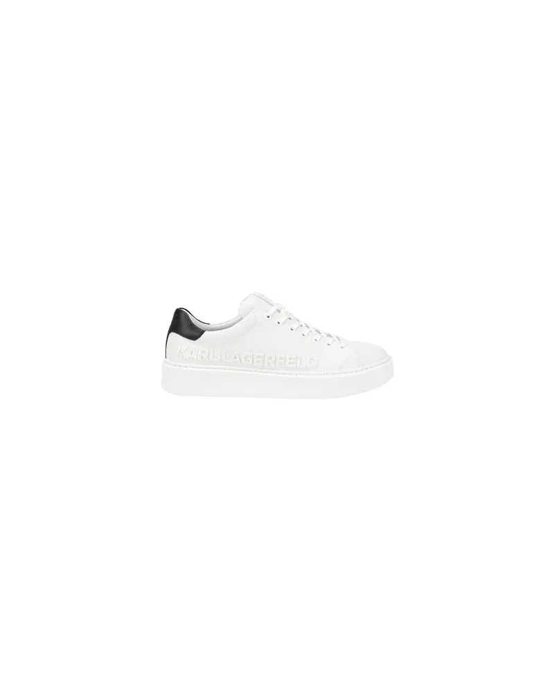 Karl Lagerfeld MAXI KUP KARL INJEKT LOGO LO   - SCHUHE - Sneakersauf YOOX.COM Weiß