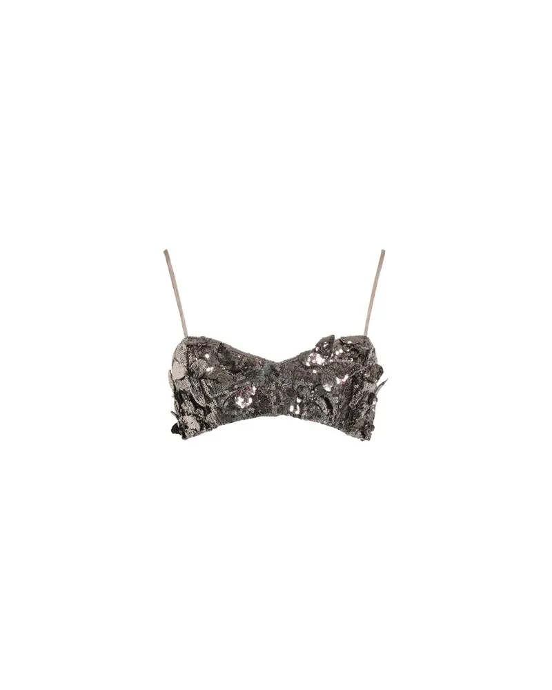 Blumarine TOPS - Topsauf YOOX.COM Stahlgrau