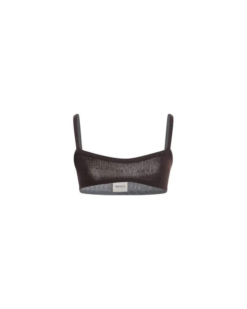 KHAITE TOPS - Topsauf YOOX.COM Dunkelbraun