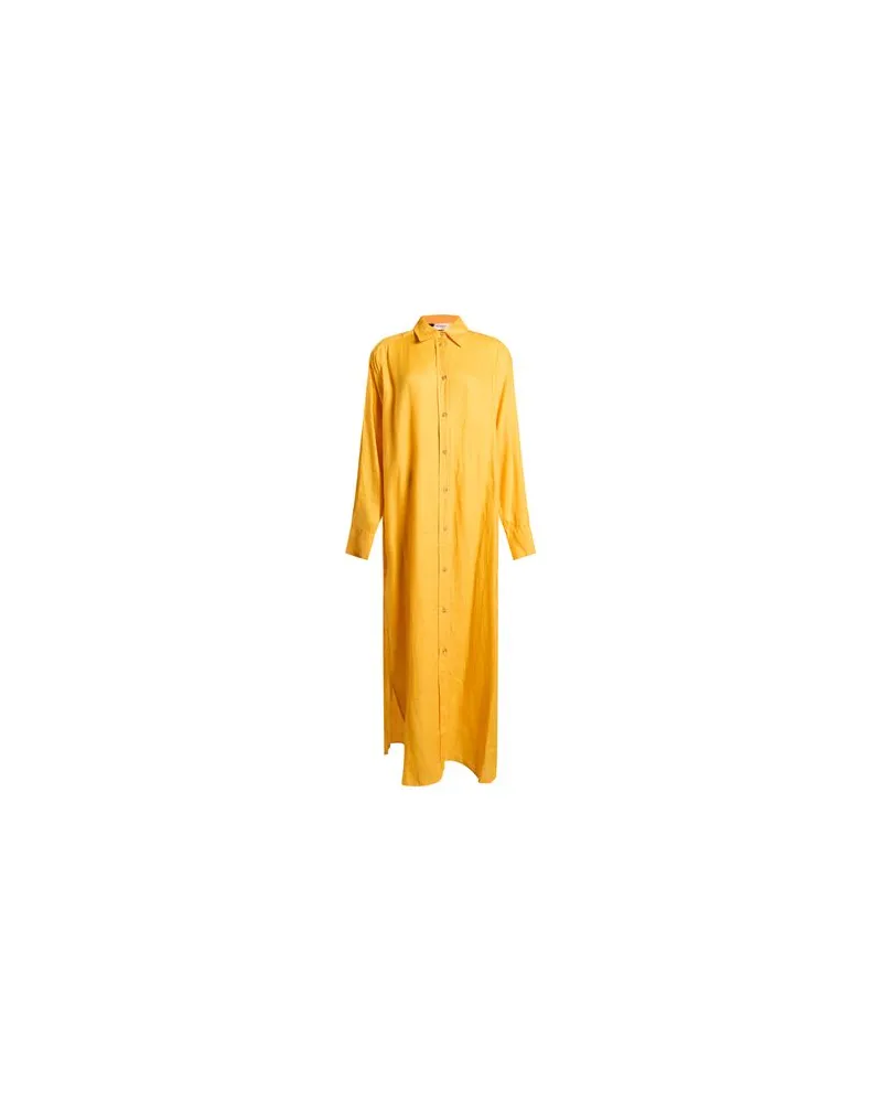 ottod’Ame KLEIDER - Maxi-Kleiderauf YOOX.COM Mandarine