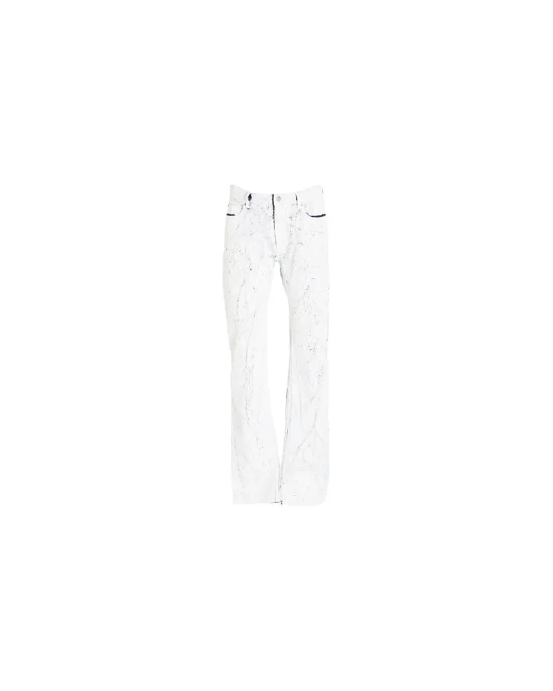 Maison Margiela HOSEN & RÖCKE - Jeanshosenauf YOOX.COM Weiß