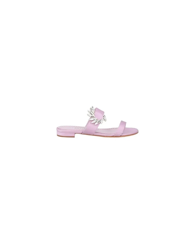 Manolo Blahnik SCHUHE - Sandalenauf YOOX.COM Lila