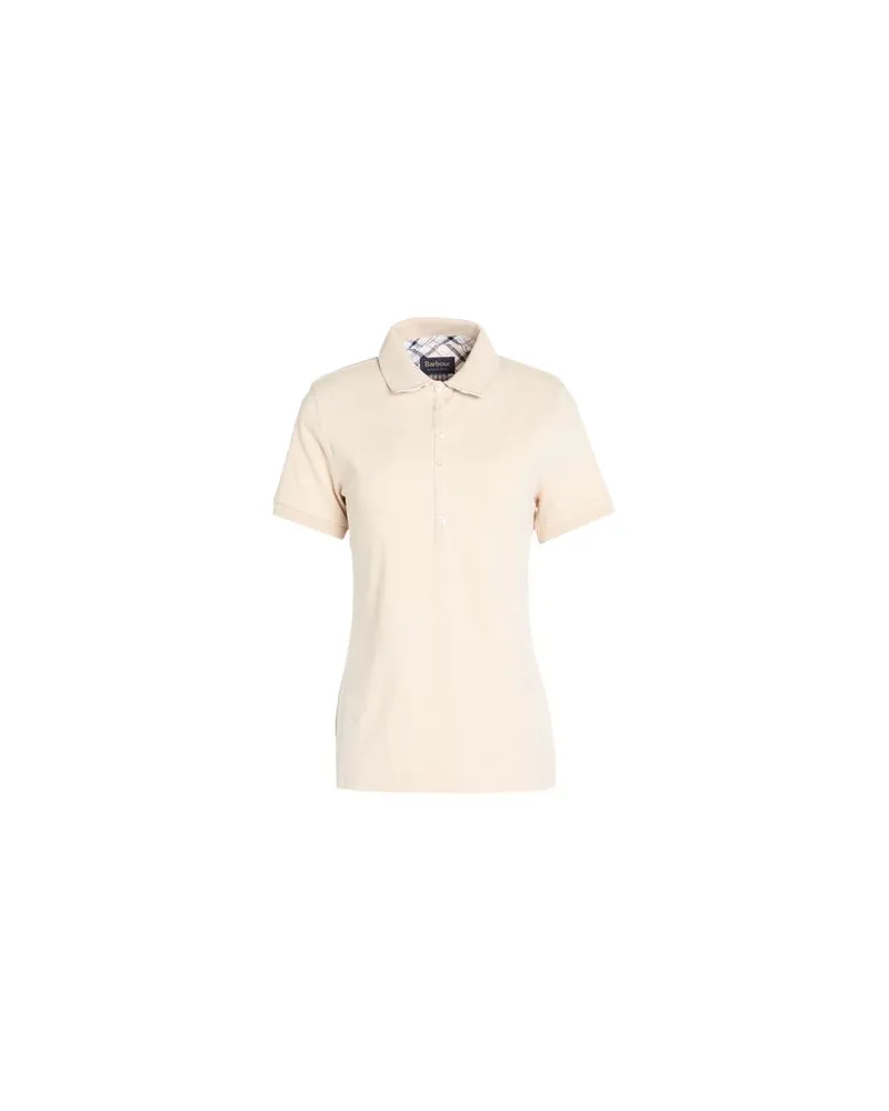 Barbour SUMMER TARTAN - TOPS - Poloshirtsauf YOOX.COM Beige