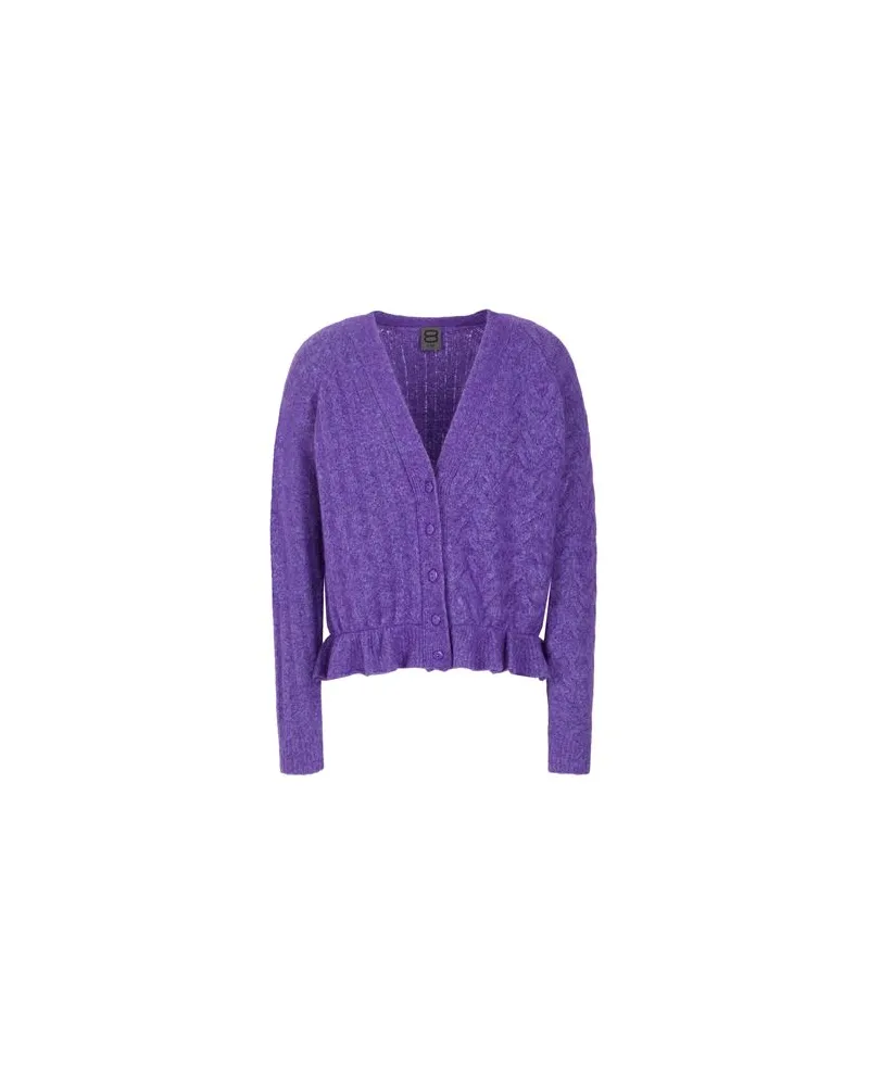 8 by Yoox STRICKWAREN - Strickjackenauf YOOX.COM Violett