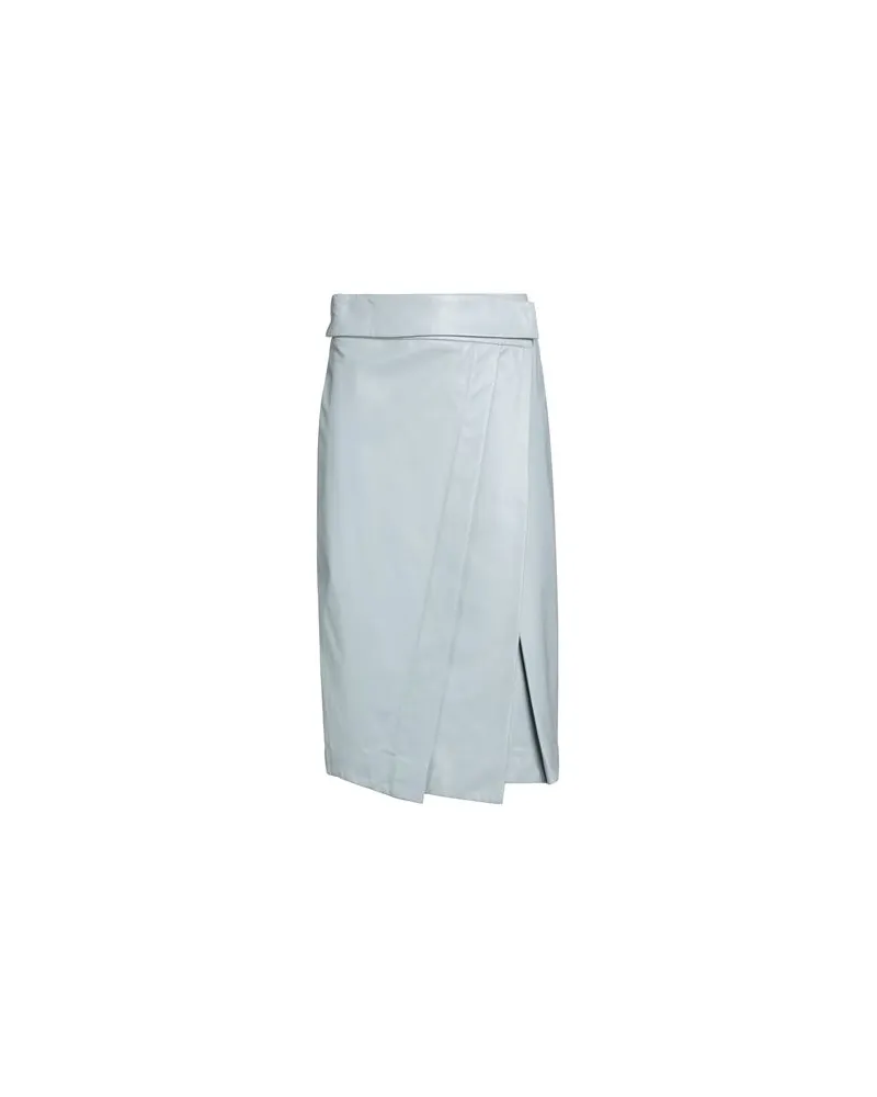 MOORER HOSEN & RÖCKE - Midi-Röckeauf YOOX.COM Hellgrau