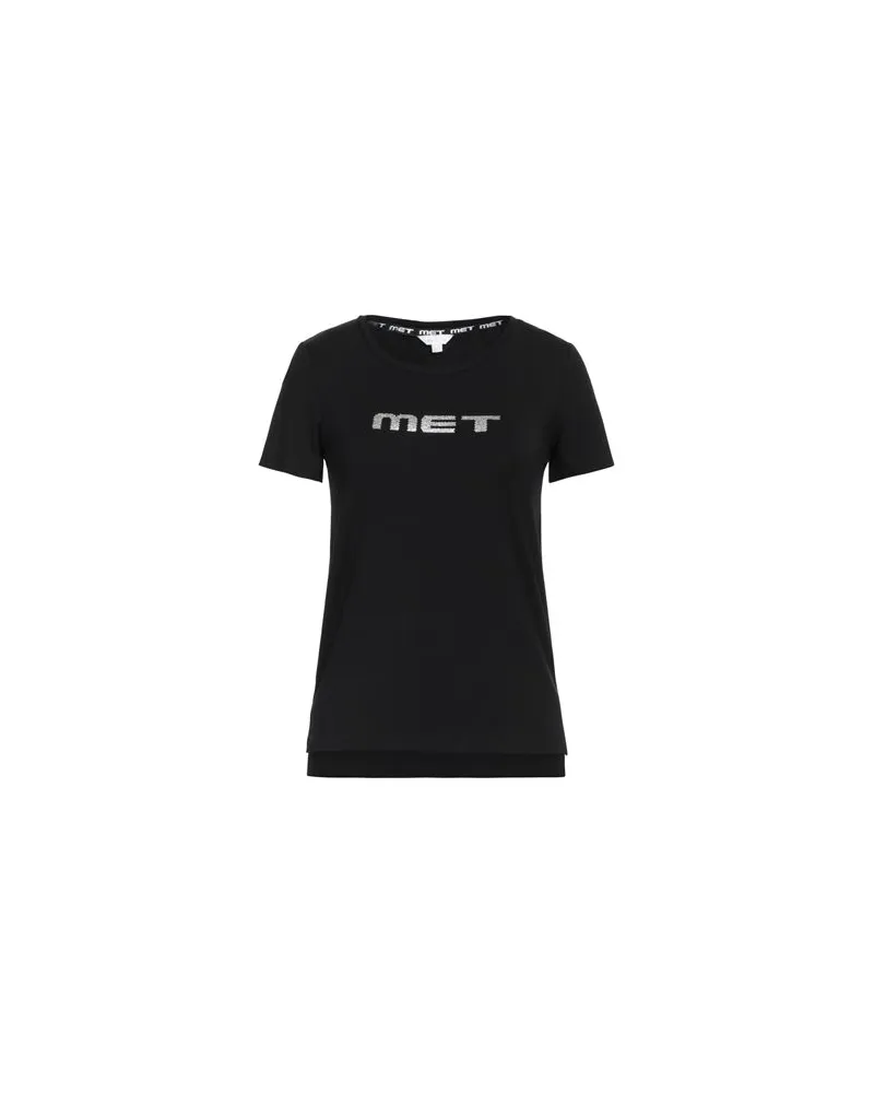 MET  TOPS - T-shirtsauf YOOX.COM Schwarz