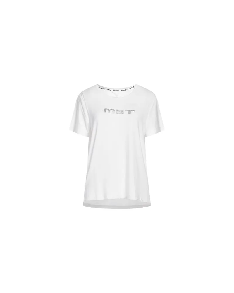 MET  TOPS - T-shirtsauf YOOX.COM Weiß