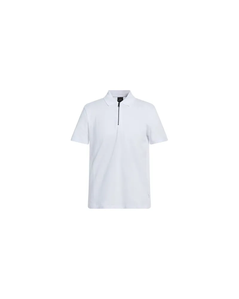 Armani Exchange TOPS - Poloshirtsauf YOOX.COM Weiß