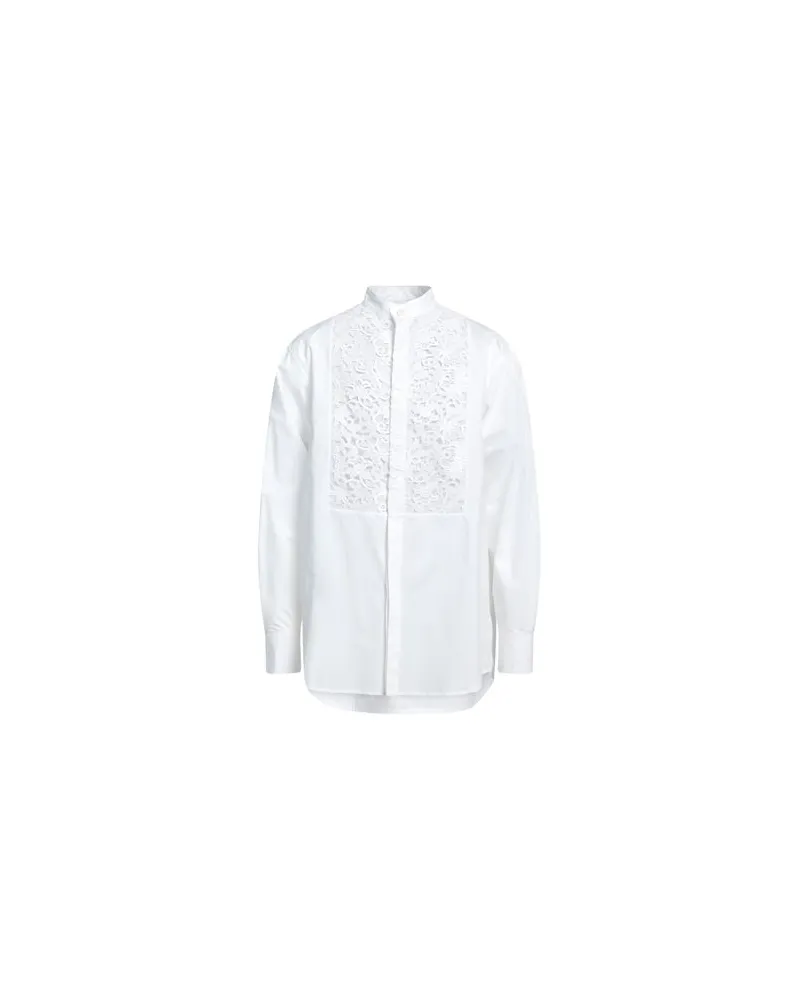 Valentino Garavani TOPS - Hemdenauf YOOX.COM Weiß