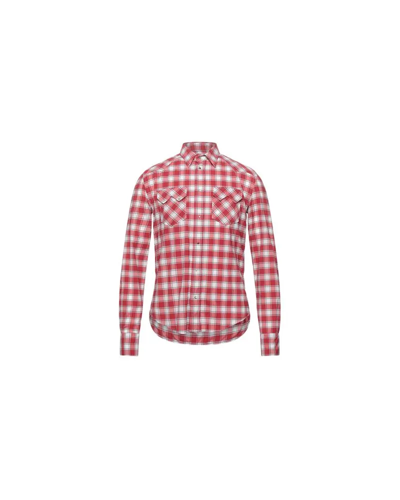Aglini TOPS - Hemdenauf YOOX.COM Rot