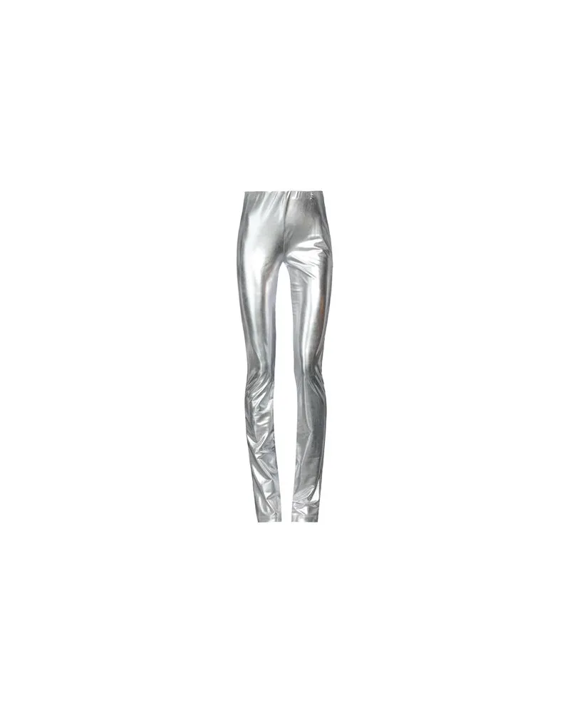 Patrizia Pepe HOSEN & RÖCKE - Leggingsauf YOOX.COM Silber