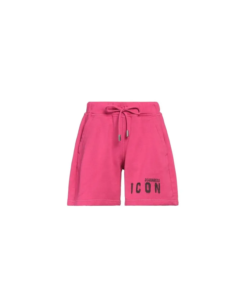 Dsquared2 ICON - HOSEN & RÖCKE - Shorts & Bermudashortsauf YOOX.COM Fuchsia