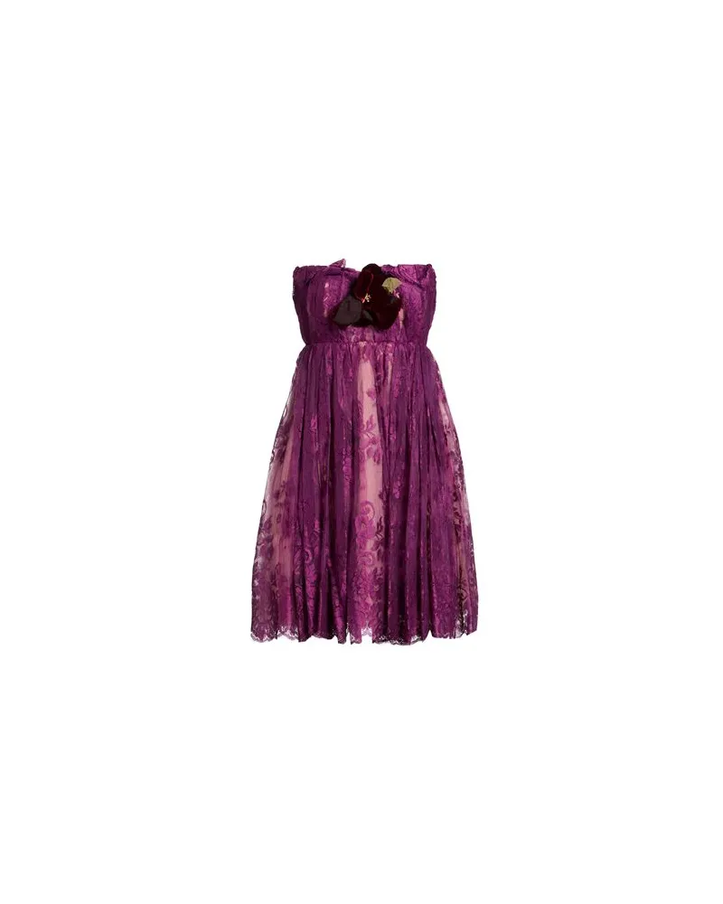 Dolce & Gabbana KLEIDER - Mini-Kleiderauf YOOX.COM Pflaume
