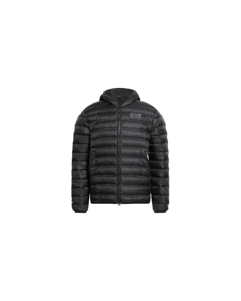 EA7 JACKEN & MÄNTEL - Pufferjacken & Daunenjackenauf YOOX.COM Schwarz