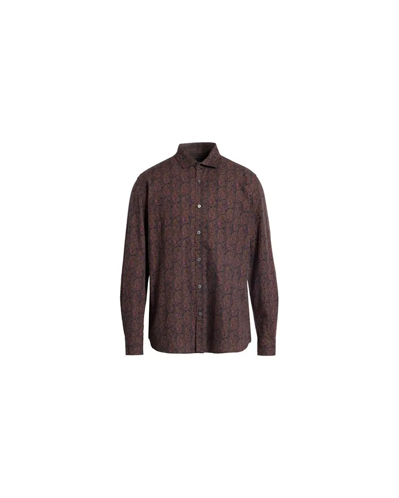 Messagerie PATRIZIO PISCAGLIA - TOPS - Hemdenauf YOOX.COM Dunkelbraun