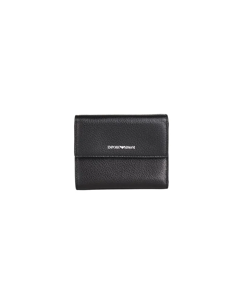 Emporio Armani Kleinlederwaren - Brieftaschenauf YOOX.COM Schwarz