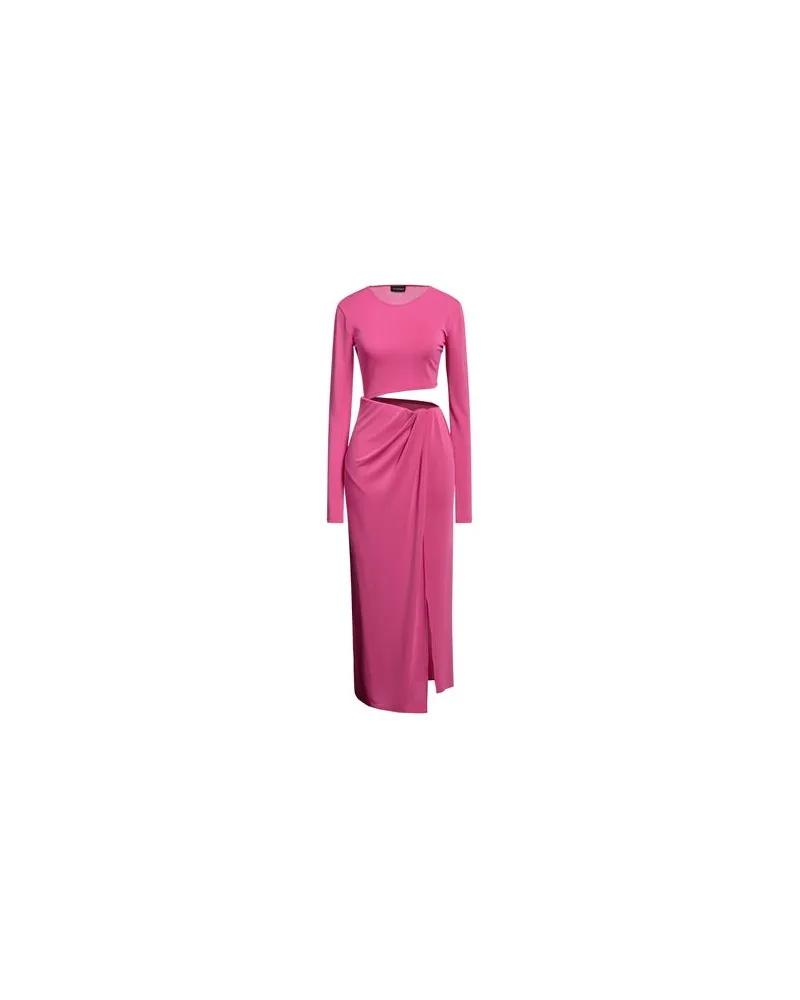 ANDAMANE KLEIDER - Maxi-Kleiderauf YOOX.COM Fuchsia