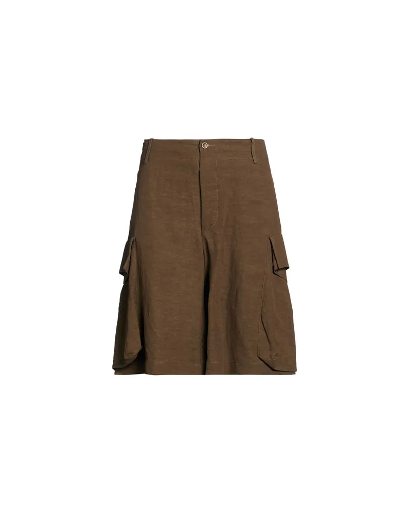 Uma Wang HOSEN & RÖCKE - Shorts & Bermudashortsauf YOOX.COM Schokobraun