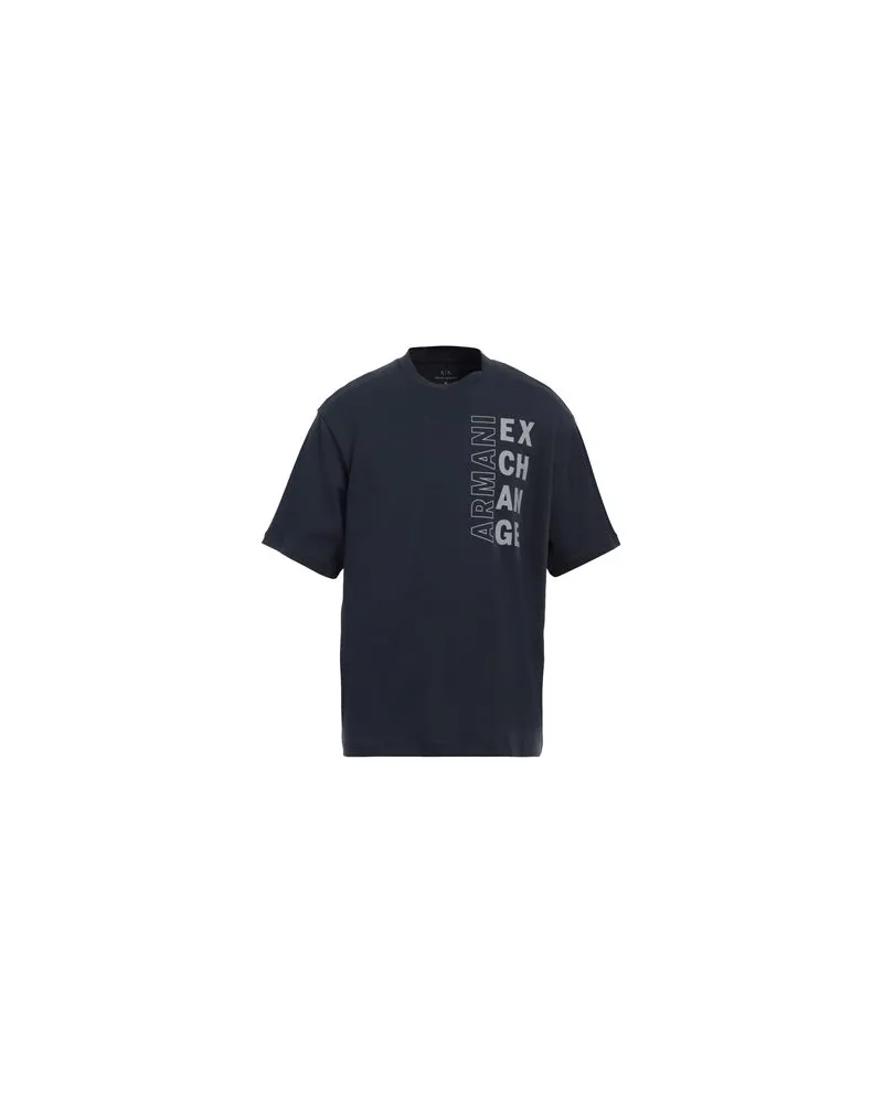 Armani Exchange TOPS - T-shirtsauf YOOX.COM Nachtblau