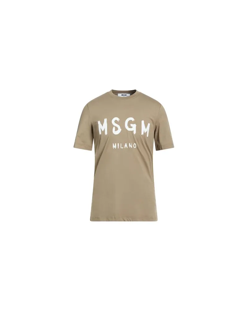 MSGM TOPS - T-shirtsauf YOOX.COM Khaki