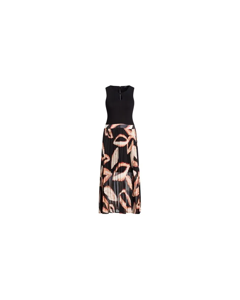 DKNY KLEIDER - Midi-Kleiderauf YOOX.COM Schwarz