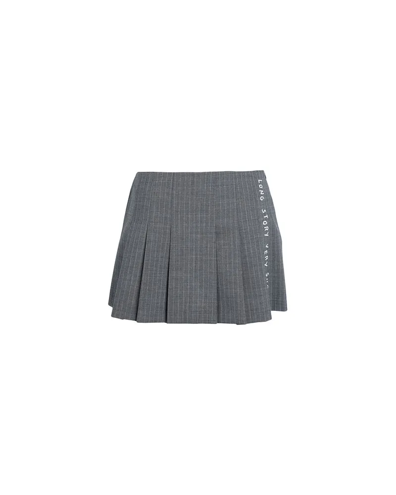MAX&Co. LONGVERYSHORT COLLABORATION WITH PIETRO TERZINI - HOSEN & RÖCKE - Miniröckeauf YOOX.COM Grau