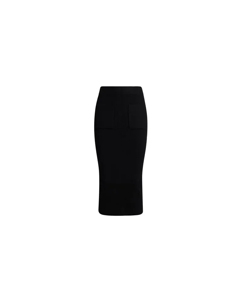 Guess HOSEN & RÖCKE - Midi-Röckeauf YOOX.COM Schwarz