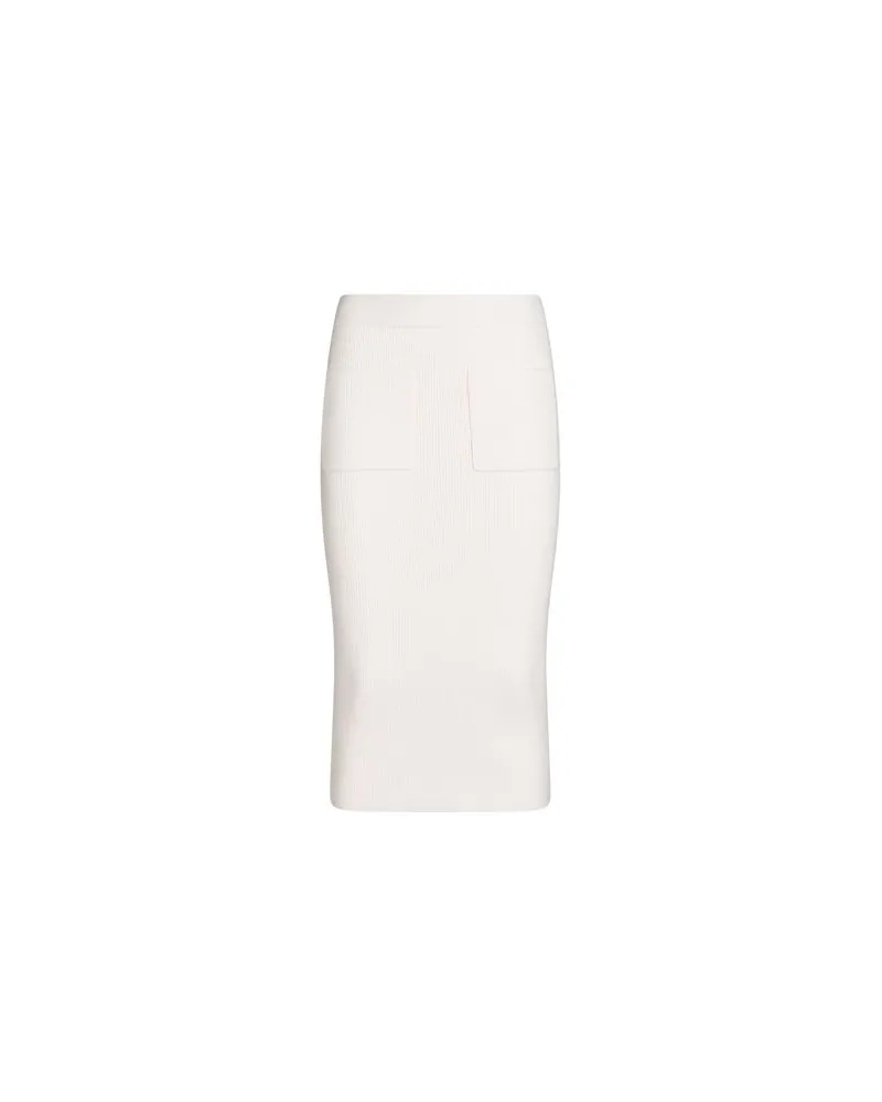 Guess HOSEN & RÖCKE - Midi-Röckeauf YOOX.COM Weiß